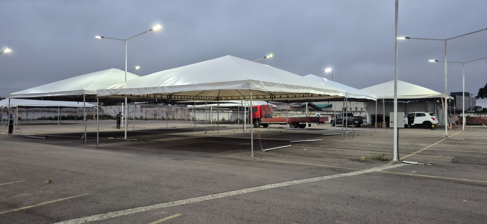 Tenda piramidal da Tendas Maranhão